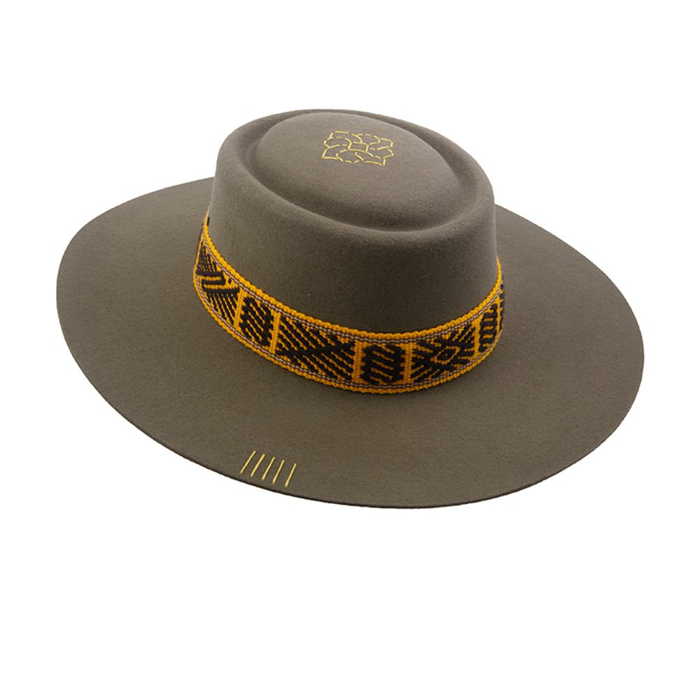 Sombrero con Kamsá Talla 57.5cm - Ancestro