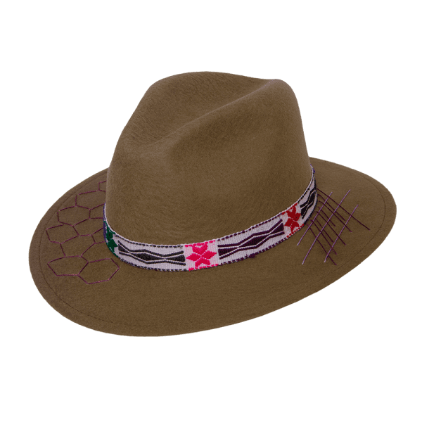 Sombrero tejido Misak
