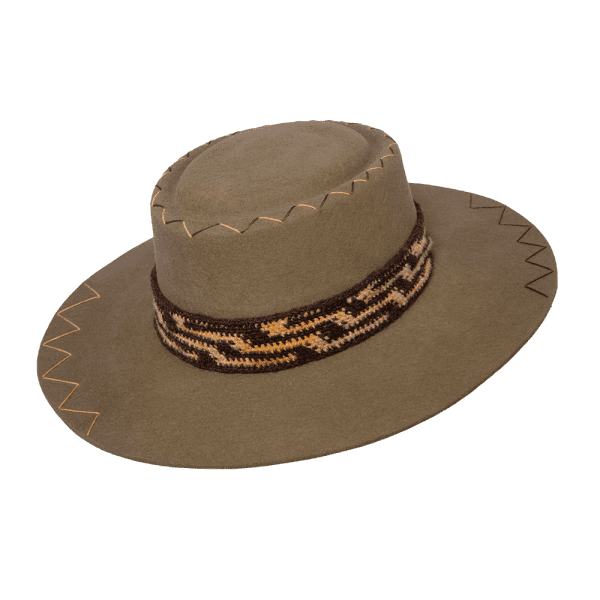 Sombrero tejido Arhuaco