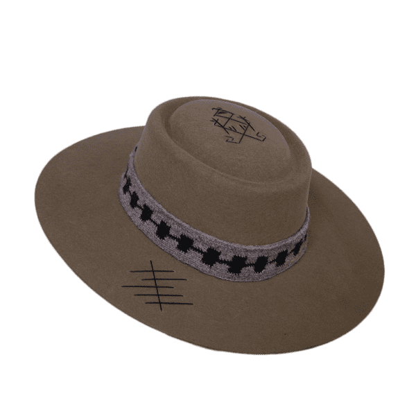 sombrero Arhuaco Sombrero tejido Arhuaco
