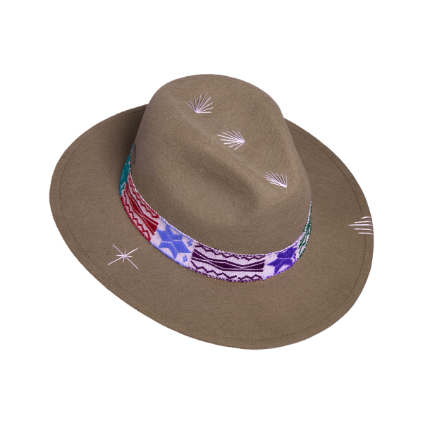 Sombrero tejido Misak<br> <strong>Talla L 59.5 cm</strong>