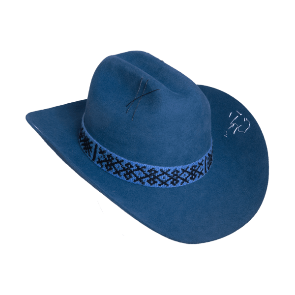 Sombrero tejido Kamsá<br> <strong>Talla L 59.5 cm</strong>