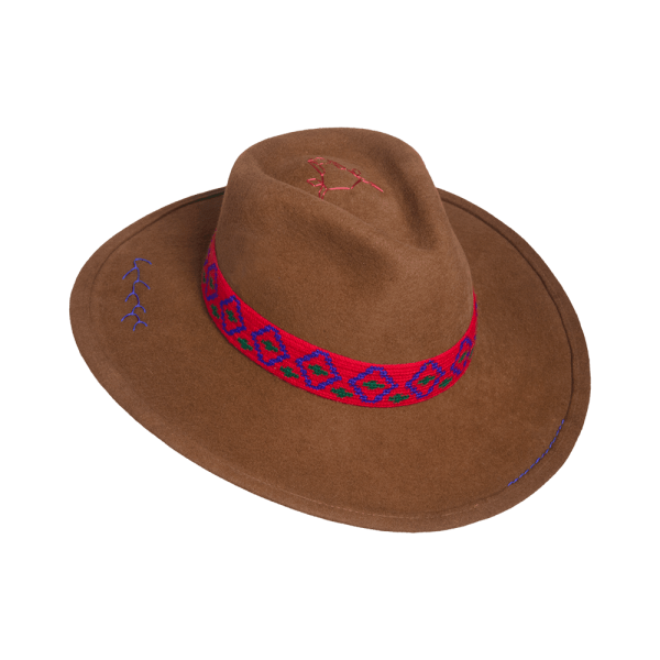 Sombrero tejido Wayúu<br> <strong>Talla L 58 cm</strong>