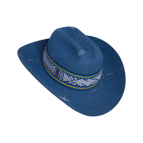 Sombrero tejido Kamsá <br> <strong>Talla L 58 cm</strong>