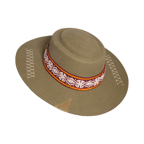 Sombrero tejido Kamsá<br> <strong>Talla L 58 cm</strong>