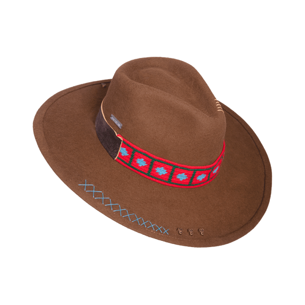 Sombrero tejido Kamsá<br> <strong>Talla M 56.5 cm</strong>