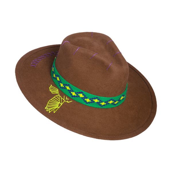 Sombrero tejido Wayúu<br> <strong>Talla M 56 cm</strong>