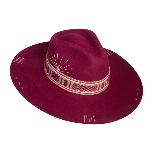 Sombrero tejido Kamsá<br> <strong>Talla M 56 cm</strong>