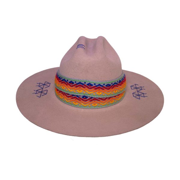 Sombrero tejido Kamsá<br> <strong>Talla L 58 cm</strong> - Imagen 2