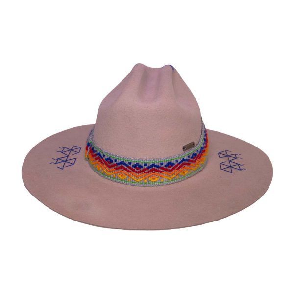 Sombrero tejido Kamsá<br> <strong>Talla L 58 cm</strong> - Imagen 4