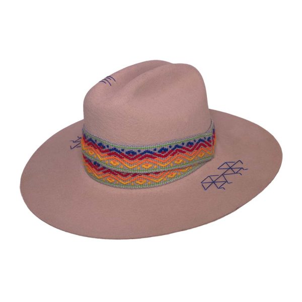 Sombrero tejido Kamsá<br> <strong>Talla L 58 cm</strong> - Imagen 3