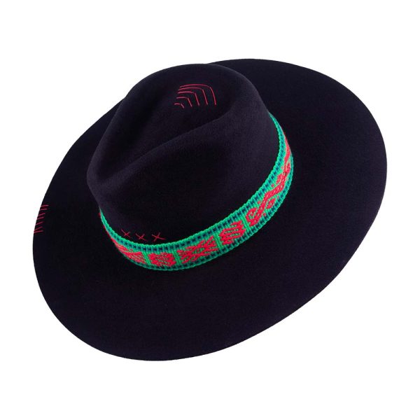 Sombrero tejido Kamsá <br> <strong>Talla XL 60 cm</strong> - Imagen 3