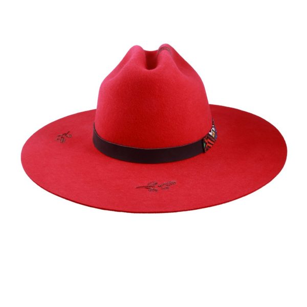 Sombrero con tejido Inga <br> <strong>Talla M  57.5cm</strong> - Imagen 2