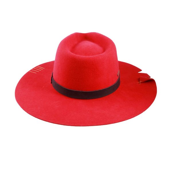 Sombrero con tejido Inga <br> <strong>Talla S  55cm</strong> - Imagen 3