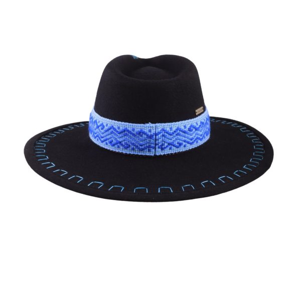 Sombrero con tejido Kamsá <br> <strong>Talla XS </strong> 52.5cm - Imagen 4