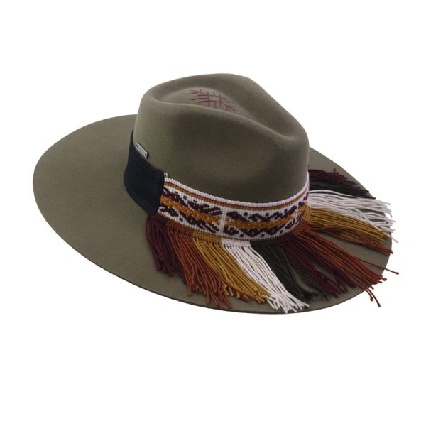 Sombrero tejido Kamsá <br> <strong>Talla M 56,5 cm</strong>