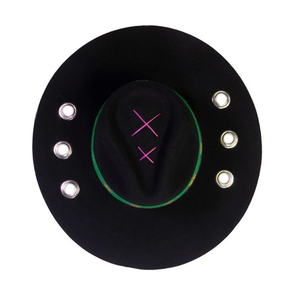 Sombrero tejido Wayúu <br> <strong>Talla S 54.5cm</strong> - Imagen 5