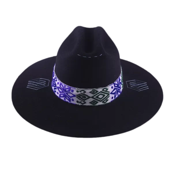 Sombrero tejido Misak<br> <strong>Talla M 56cm</strong> - Imagen 2