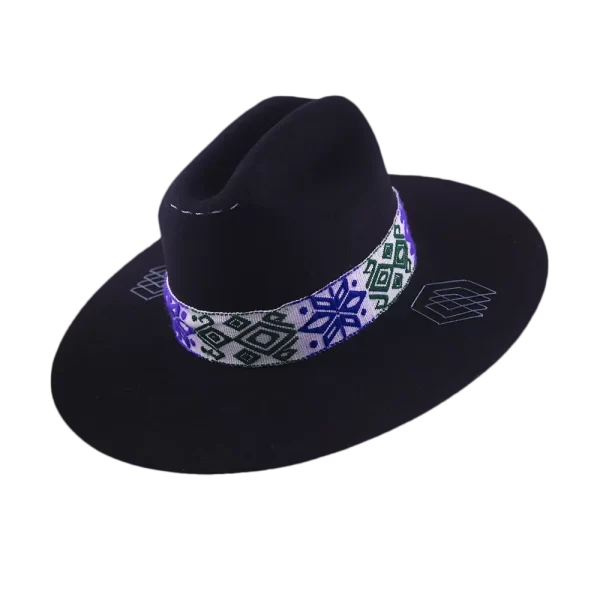 Sombrero tejido Misak<br> <strong>Talla M 56cm</strong> - Imagen 3