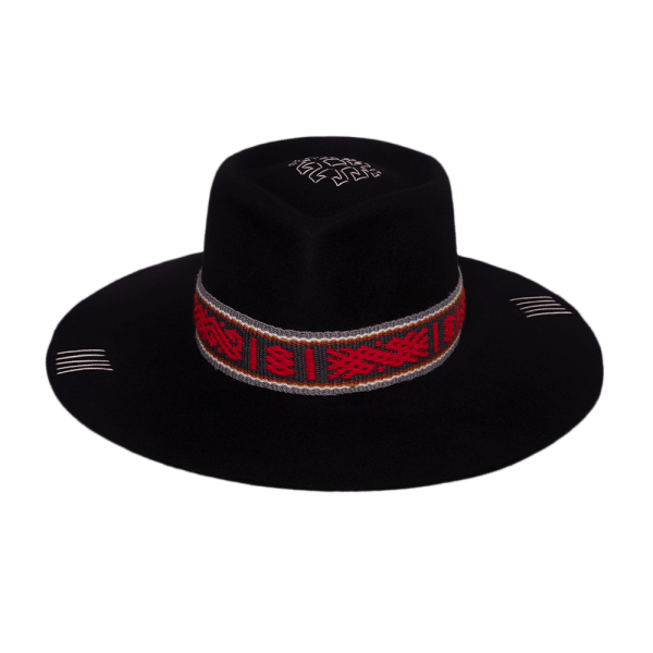 Sombrero tejido Kamsá<br> <strong>Talla S 54cm</strong> - Imagen 4