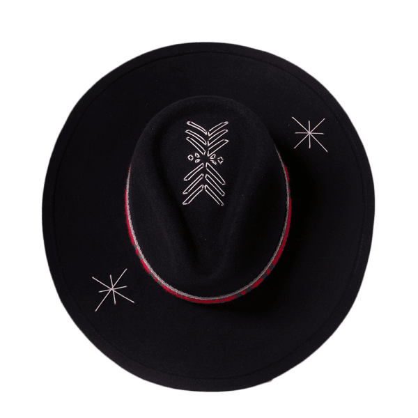 Sombrero tejido Kamsá<br> <strong>Talla S 54cm</strong> - Imagen 5