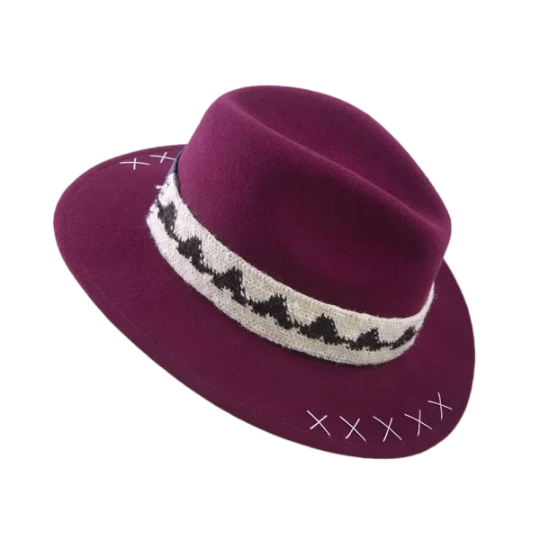 Sombrero tejido Arhuaco <br> <strong>Talla XL 61cm</strong>