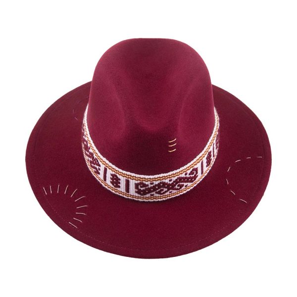 Sombrero tejido  Kamsá <br> <strong>Talla S 55 cm</strong> - Imagen 2