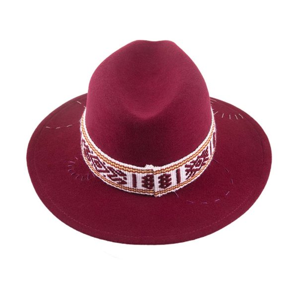 Sombrero tejido  Kamsá <br> <strong>Talla S 55 cm</strong> - Imagen 4