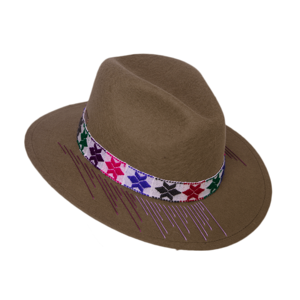 Sombrero tejido Misak <br> <strong>Talla L 59 cm</strong>