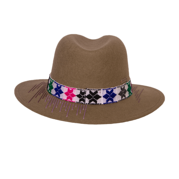 Sombrero tejido Misak <br> <strong>Talla L 59 cm</strong> - Imagen 4