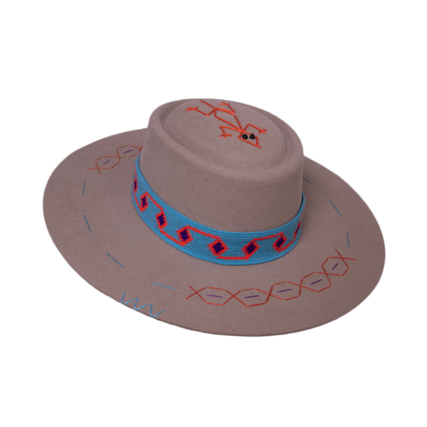 Sombrero tejido Wayúu <br> <strong>Talla XS 53cm</strong>