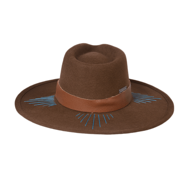 Sombrero tejido Wayúu <br> <strong>Talla XS 53cm</strong> - Imagen 4