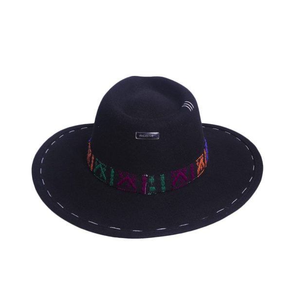 Sombrero  con tejido Misak<br> <strong>Talla XL  60.5cm</strong> - Imagen 4