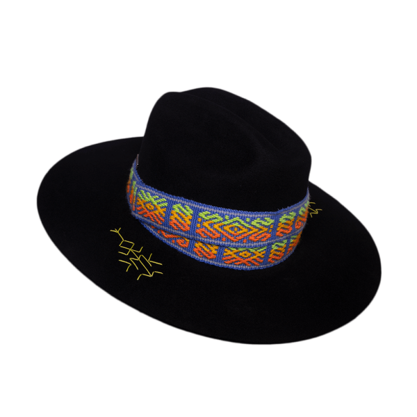 Sombrero tejido Kamsá <br> <strong>Talla M 57 cm</strong>