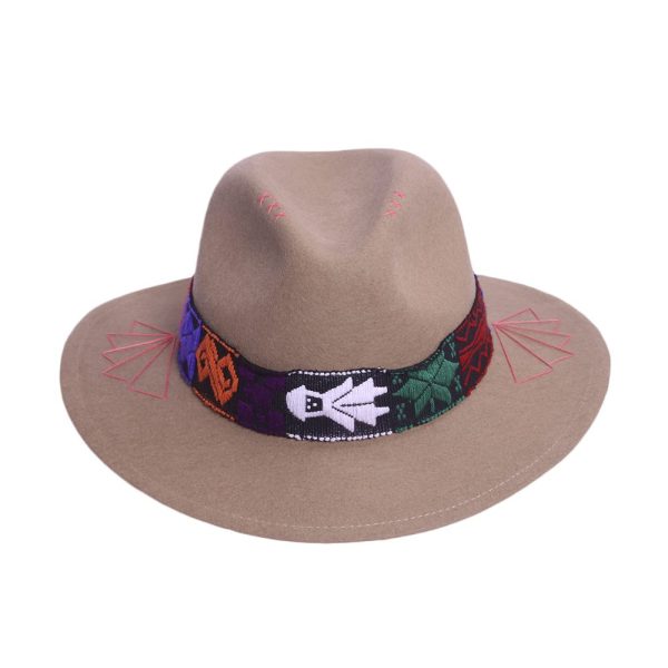 Sombrero con tejido Misak<br> <strong>Talla XL 61.5cm</strong> - Imagen 2