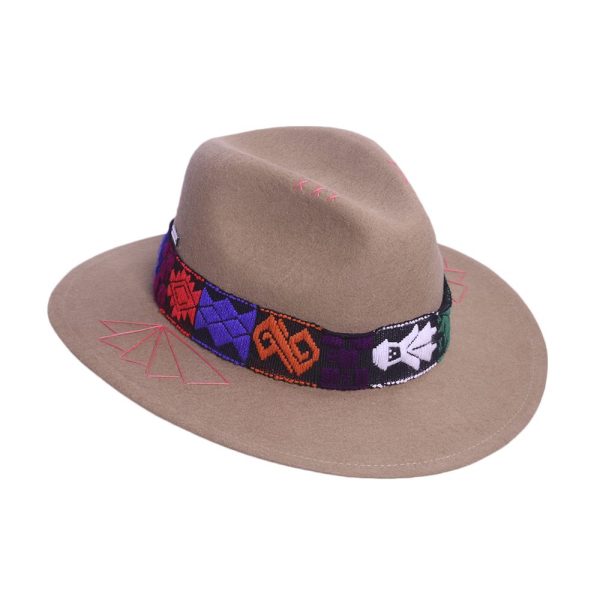 Sombrero con tejido Misak<br> <strong>Talla XL 61.5cm</strong>