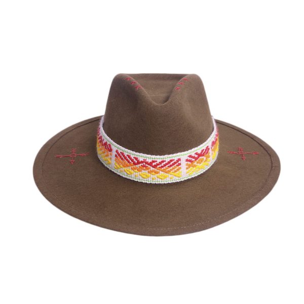 Sombrero tejido Kamsá<br> <strong>Talla XS 52.5cm</strong> - Imagen 2