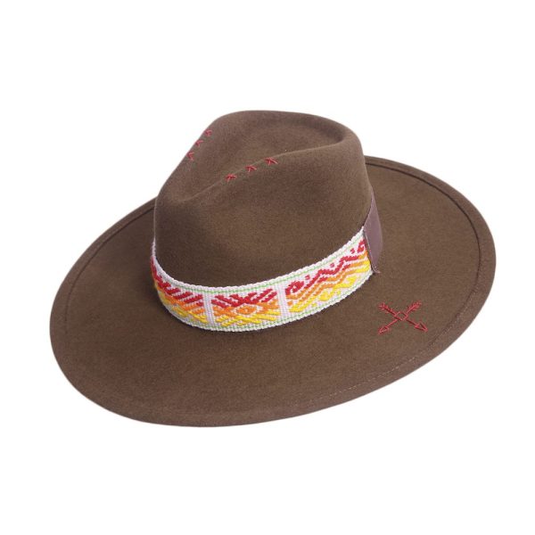 Sombrero tejido Kamsá<br> <strong>Talla XS 52.5cm</strong> - Imagen 4