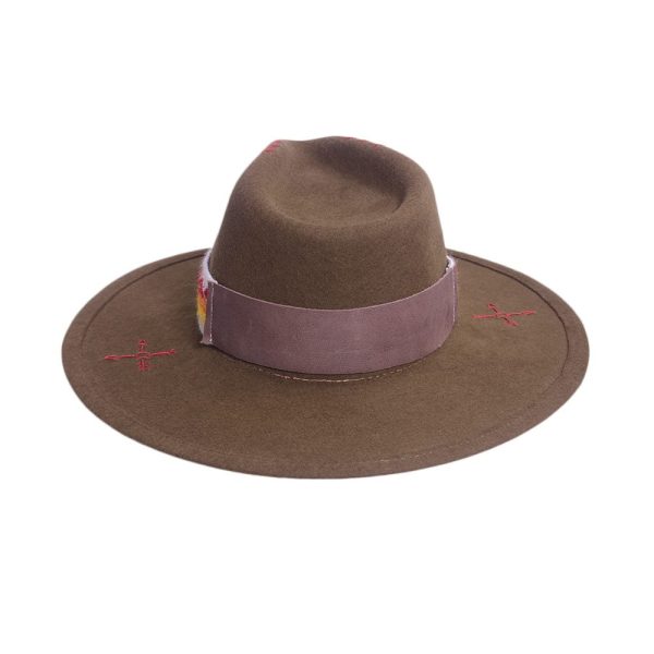 Sombrero tejido Kamsá<br> <strong>Talla XS 52.5cm</strong> - Imagen 3