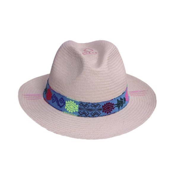 Sombrero con tejido Misak <br> <strong>Talla S 55.5cm</strong> - Imagen 2