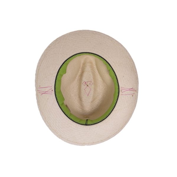 Sombrero con tejido Misak <br> <strong>Talla S 55.5cm</strong> - Imagen 6