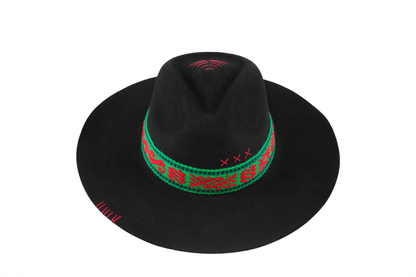 Sombrero Montana Ala 10 Fieltro Tejido Kamsá Talla XL 60
