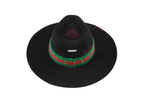 Sombrero Montana Ala 10 Fieltro Tejido Kamsá Talla XL 60 - Imagen 4